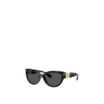 Versace Vance Cat-Eye Sunglasses in Black | Sunglasses | Coveti