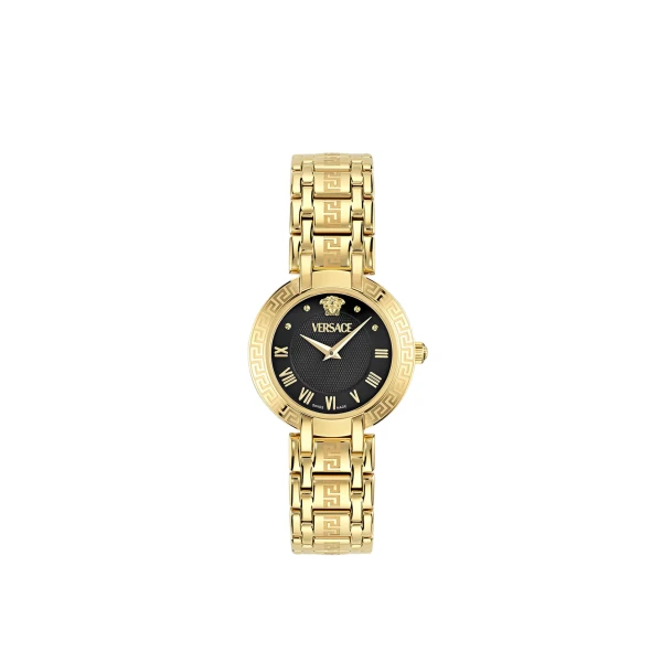 Versace Versace Antlia Watch in Black and Gold | Watches | Coveti