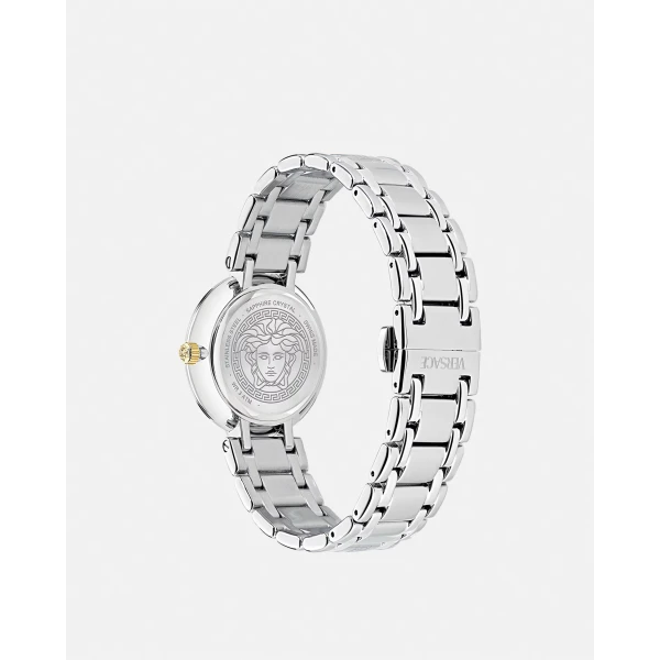 Versace Versace Antlia Watch in Silver and Green Water, view 2 | Watches
