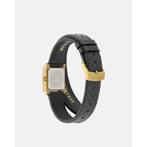 Versace Versace Mosaic Watch in Black and Gold, view 2 | Watches