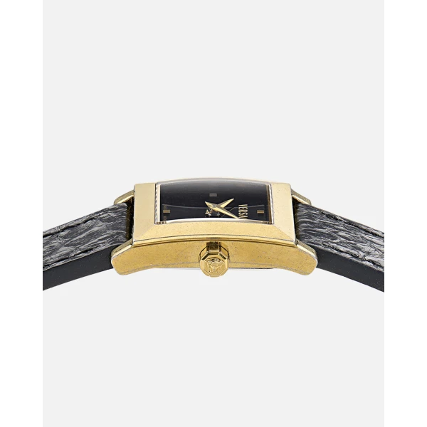 Versace Versace Mosaic Watch in Black and Gold, view 3 | Watches