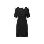 Versace Viscose-Jersey Midi Dress in Black | Midi Dresses | Coveti