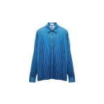 Versace Viscose-Jersey Shirt in Blue | Shirts | Coveti