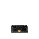 Versace Vivian Nappa Clutch in Black | Clutch Bags | Coveti