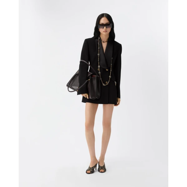 Versace Wool Blazer in Black, Ref. 1026568, view 2 | Blazers