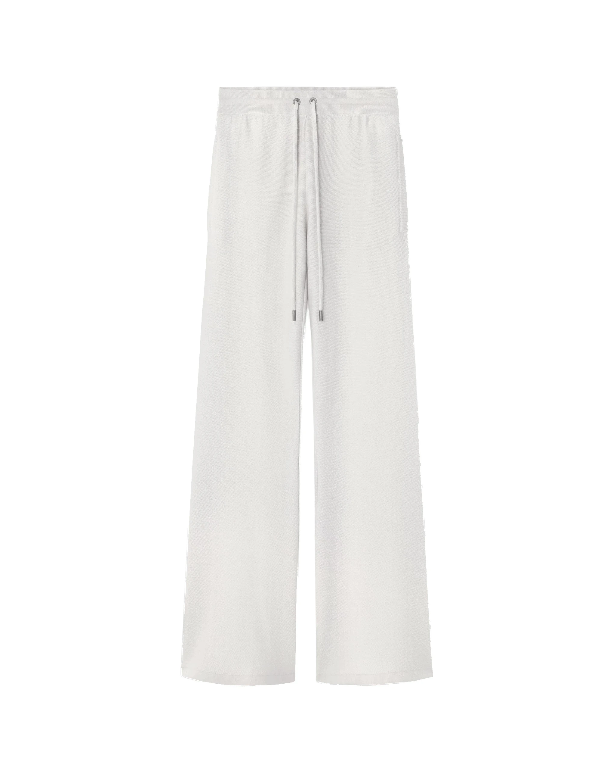 Versace Wool-Blend Flared Towel Pants in Grey Versace Wool-Blend Flared Towel Pants in Grey | Wide leg pants | Coveti