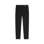 Versace Wool-Blend Tapered Pants in Black | Tailored pants | Coveti