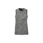 Versace Wool Bouclé Mini Dress in Grey | Mini Dresses | Coveti