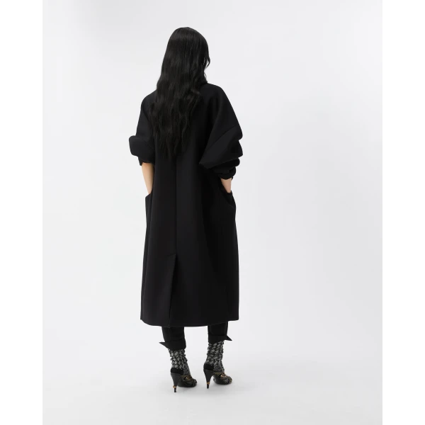 Versace Wool Coat in Black, Ref. 1026400, view 3 | Wool Coat