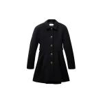 Versace Wool Coat in Black, Ref. 1026566 | Wool Coat | Coveti