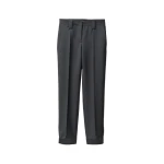 Versace Wool-Mohair Formal Pants in Grey | Tailored pants | Coveti