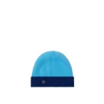Versace Wool and Cashmere Knit Beanie in Blue | Hats | Coveti