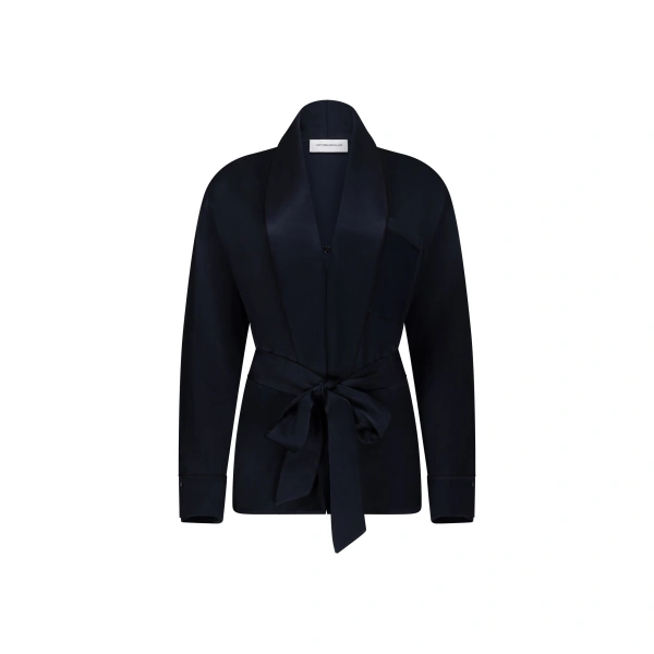 Alba Blouse in Midnight