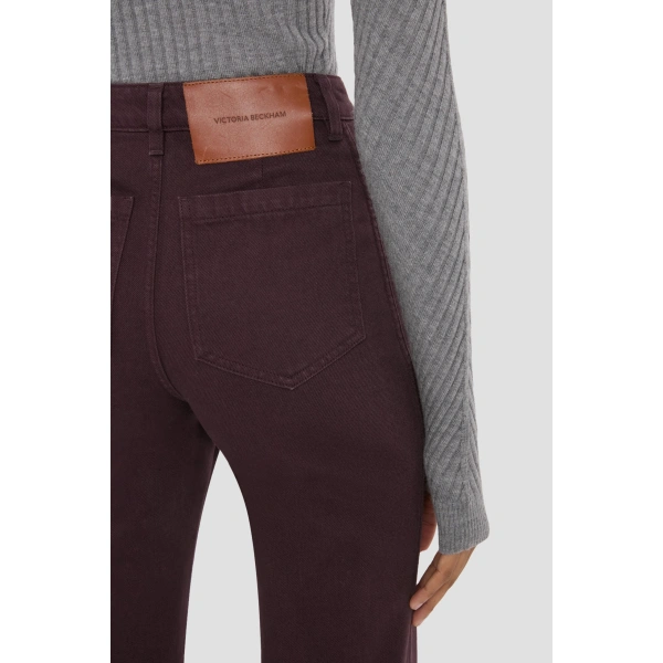 Victoria Beckham Alina Jean in Acai | Jeans | Coveti, view 4
