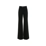 Victoria Beckham Alina Jean in Washed Black | Jeans | Coveti