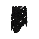 Victoria Beckham Applique Skirt in Black | Mini Skirts | Coveti