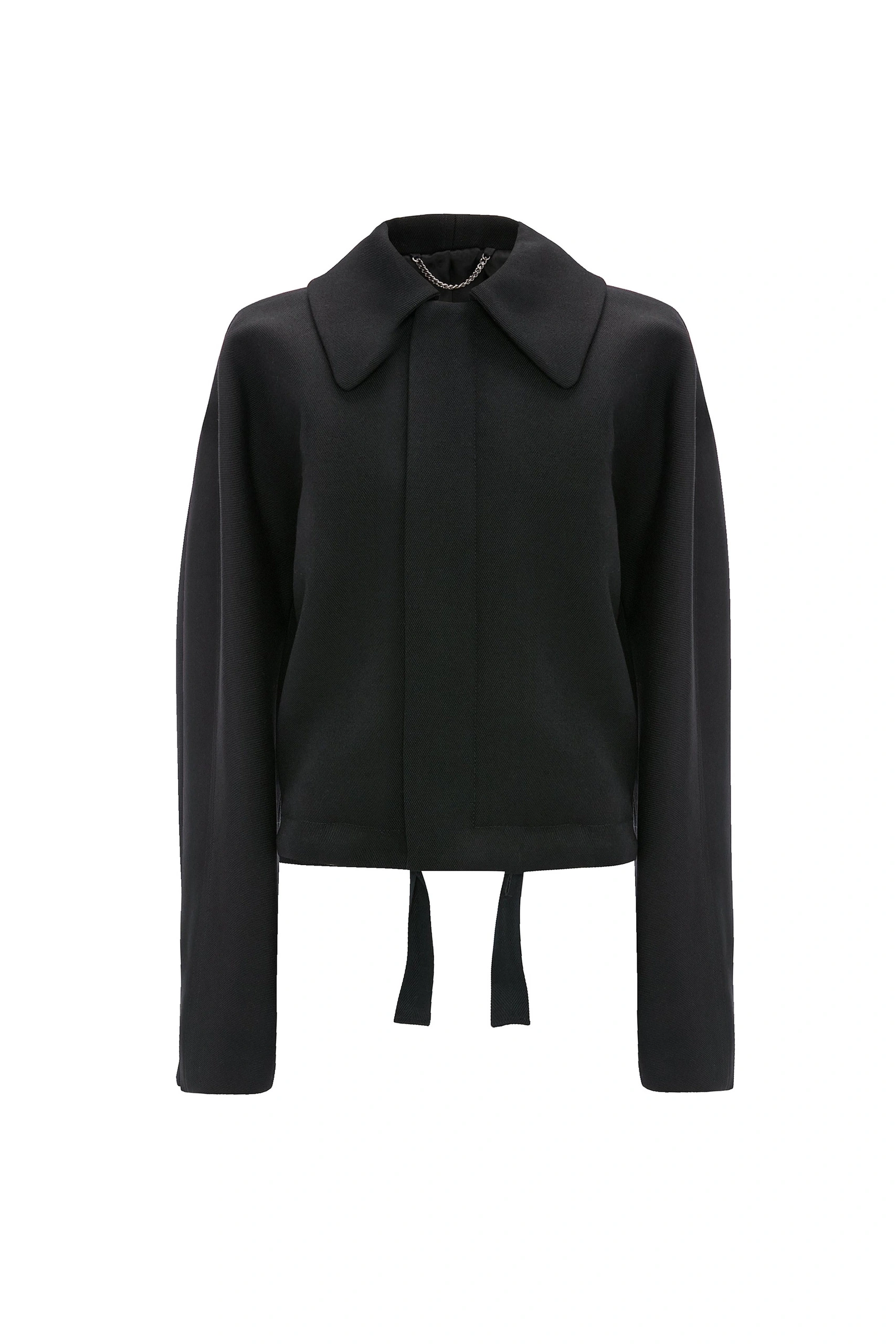 Victoria Beckham Arden Bomber Jacket in Black Victoria Beckham Arden Bomber Jacket in Black | Bomber Jackets | Coveti