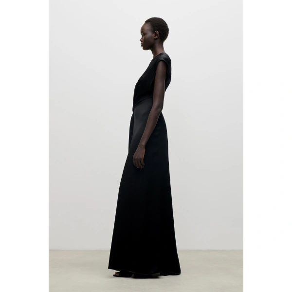 Victoria Beckham Aria Gown in Black | Evening Gowns | Coveti, view 3