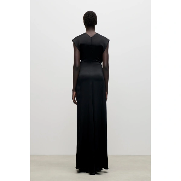 Victoria Beckham Aria Gown in Black | Evening Gowns | Coveti, view 4