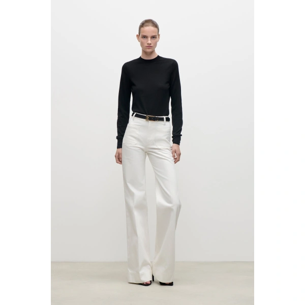 Victoria Beckham Austen Jumper in Black | Sweaters | Coveti, view 2