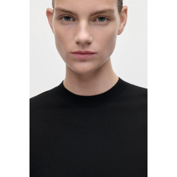 Victoria Beckham Austen Jumper in Black | Sweaters | Coveti, view 6