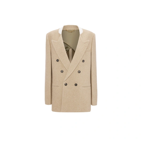 Beatrice Jacket in Camel Melange