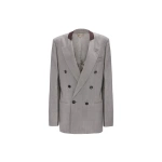 Victoria Beckham Beatrice Jacket in Ore | Blazers | Coveti
