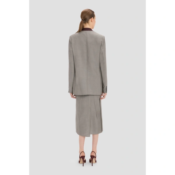 Victoria Beckham Beatrice Jacket in Ore | Blazers | Coveti, view 5