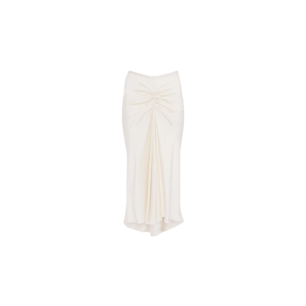 Bela Midi Skirt in Elderflower