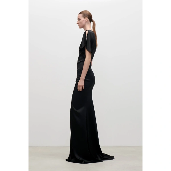 Victoria Beckham Bela Top in Black | Blouses | Coveti, view 3