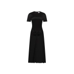 Victoria Beckham Blaire Midi Dress in Black | Midi Dresses | Coveti