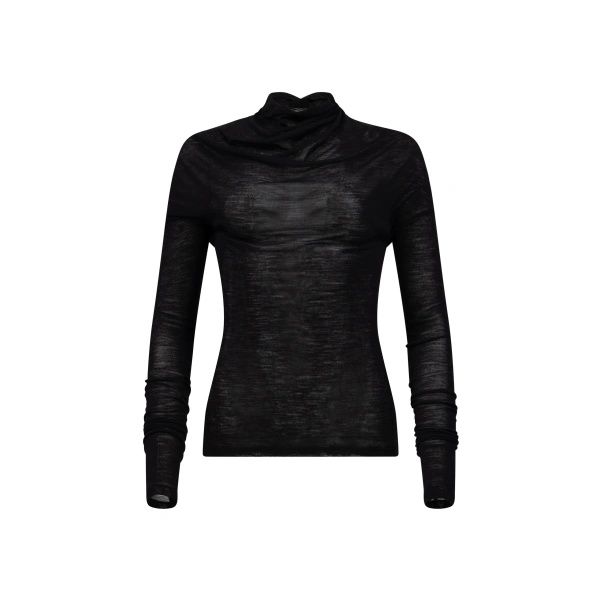 Draped Top in Black