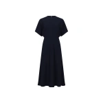 Victoria Beckham Eleanor Midi Dress in Ink | Midi Dresses | Coveti