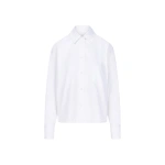 Victoria Beckham Ellys Shirt in White | Shirts | Coveti