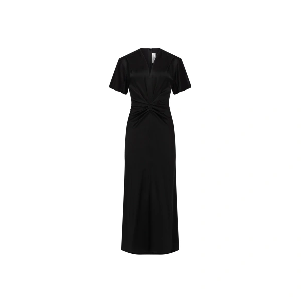 Eve Midi Dress in Black