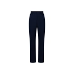 Victoria Beckham Extended Pocket Trouser in Blue Lake | Tailored Pants | Coveti