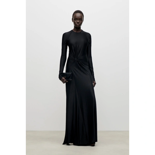 Victoria Beckham Florence Gown in Black | Evening Gowns | Coveti, view 2