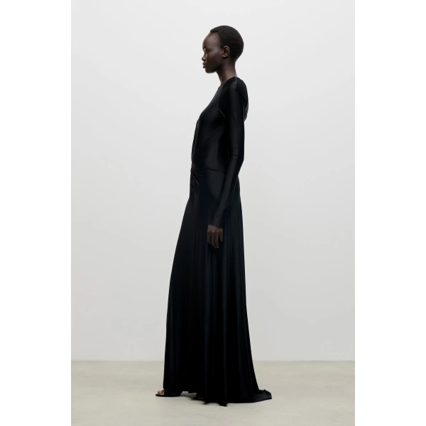 Victoria Beckham Florence Gown in Black | Evening Gowns | Coveti, view 3