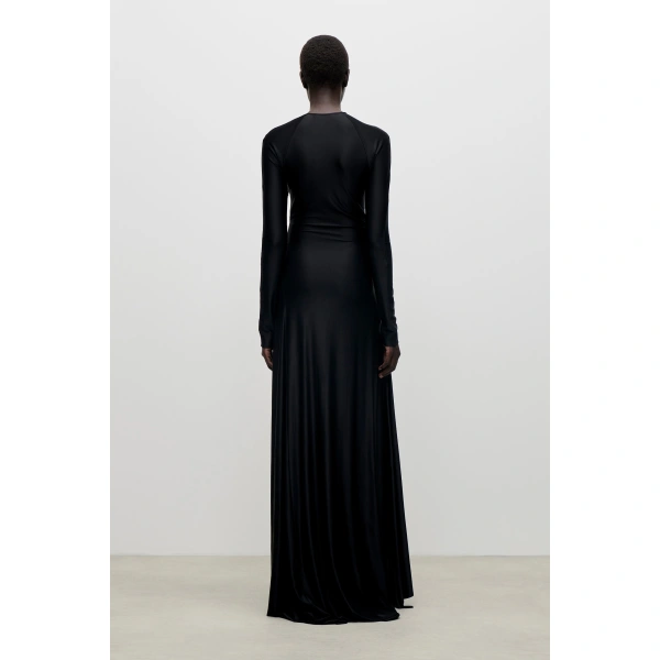 Victoria Beckham Florence Gown in Black | Evening Gowns | Coveti, view 4