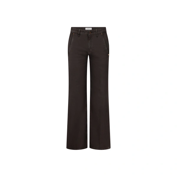 Victoria Beckham Gigi Jean in Fossil Grey | Jeans | Coveti