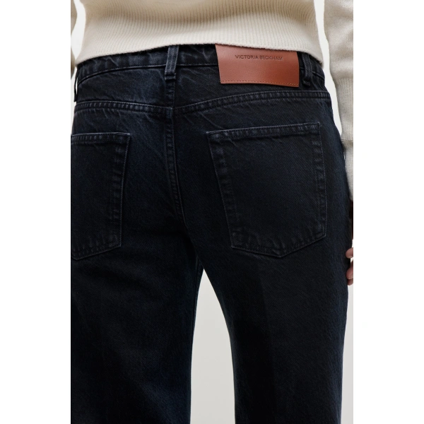 Victoria Beckham Gigi Jean in Ink Blue | Jeans | Coveti, view 5
