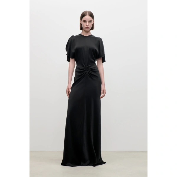 Victoria Beckham Isabella Gown in Black | Evening Gowns | Coveti, view 2
