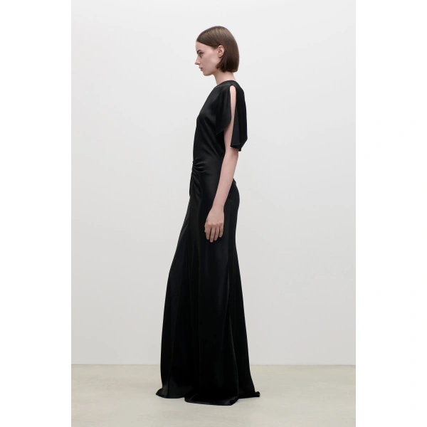 Victoria Beckham Isabella Gown in Black | Evening Gowns | Coveti, view 3