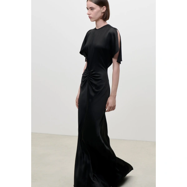 Victoria Beckham Isabella Gown in Black | Evening Gowns | Coveti, view 6