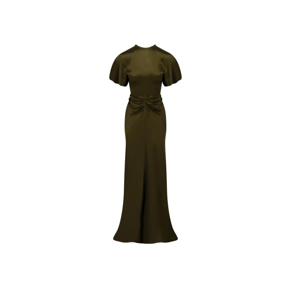 Isabella Gown in Marsh Green