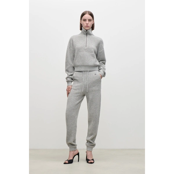 Victoria Beckham Jessica Jumper in Light Grey | Sweaters | Coveti, view 2