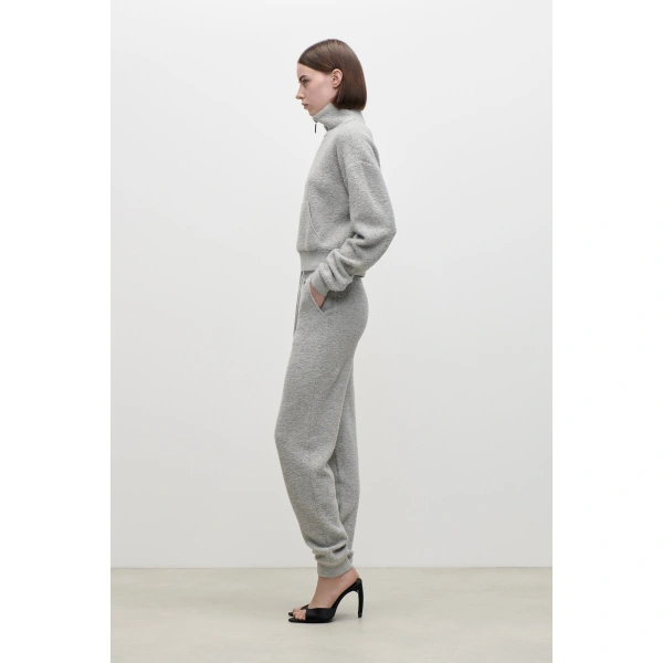 Victoria Beckham Jessica Jumper in Light Grey | Sweaters | Coveti, view 3