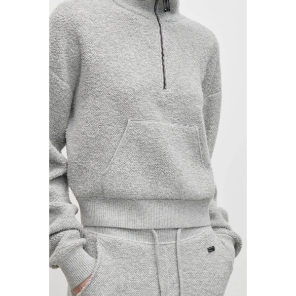 Victoria Beckham Jessica Jumper in Light Grey | Sweaters | Coveti, view 4