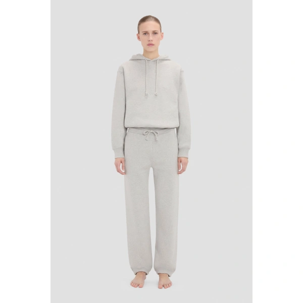 Victoria Beckham Jules Jogger in Grey Marl | Sweatpants | Coveti, view 2