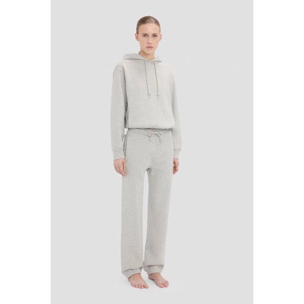 Victoria Beckham Jules Jogger in Grey Marl | Sweatpants | Coveti, view 3